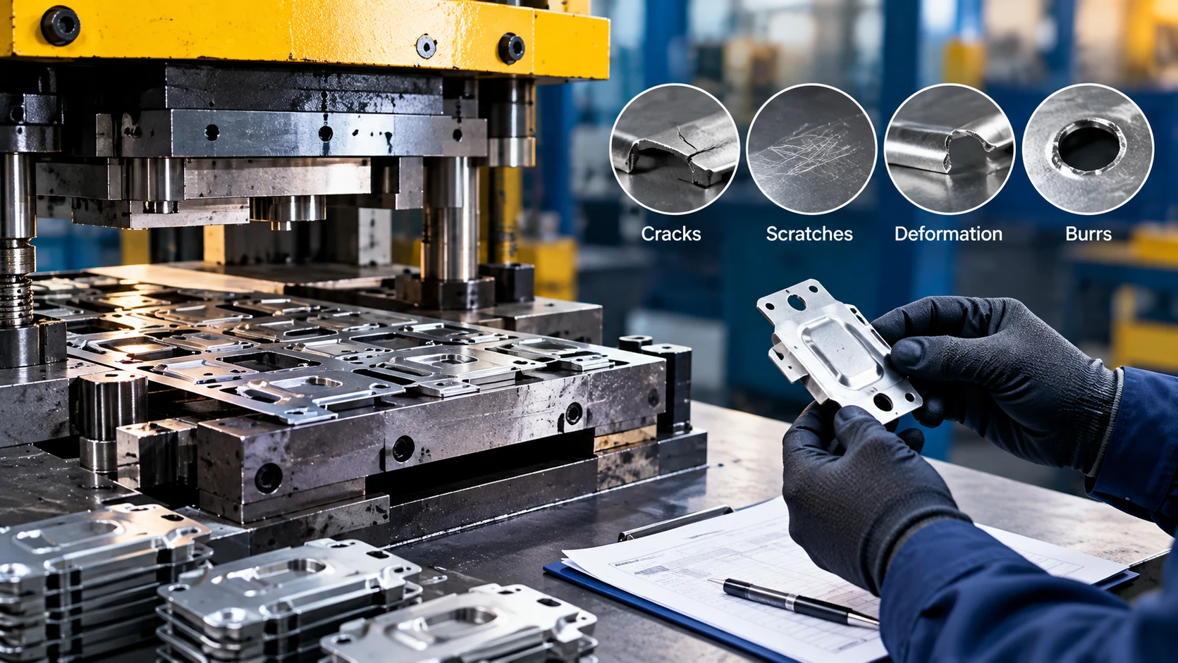identify_find_metal_stamping Identify and Prevent Metal Stamping Defects